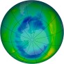 Antarctic Ozone 2007-08-11